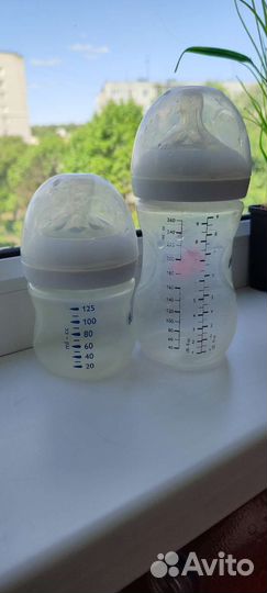 Бутылочки avent natural