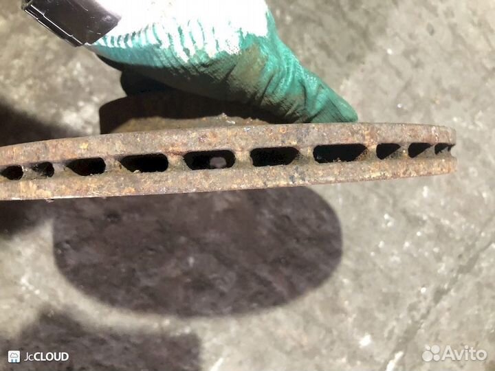 Тормозной диск на nissan avenir W10