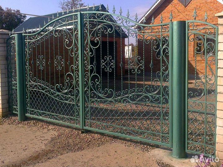 Кованые ворота