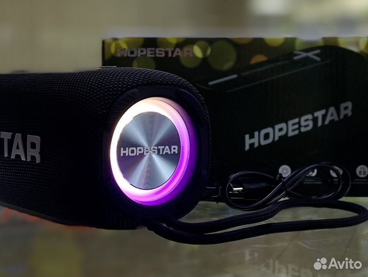 Портативная блютуз колонка Hopestar P32 Black 20W