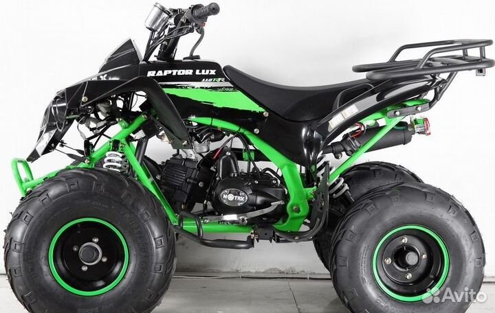 Квадроцикл бензиновый motax ATV Raptor LUX 125 сс