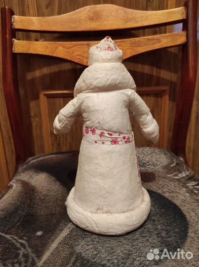 Дед мороз ватный СССР