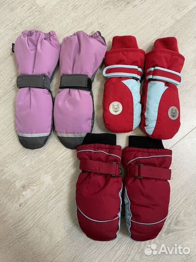 Варежки краги зимние