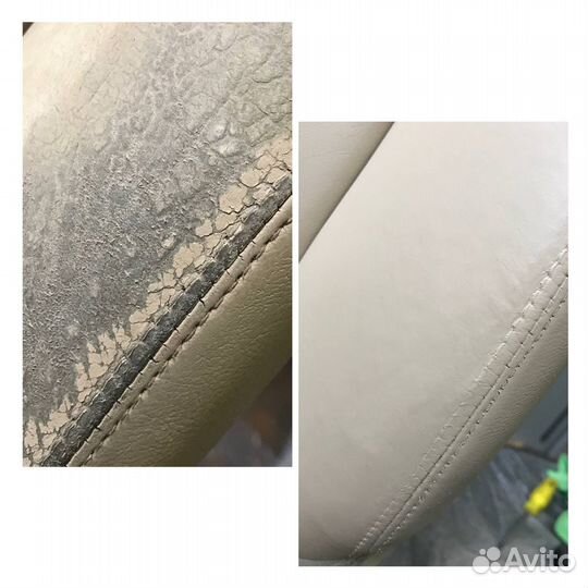 Ремонт изделий из кожи, сиденья авто, диваны