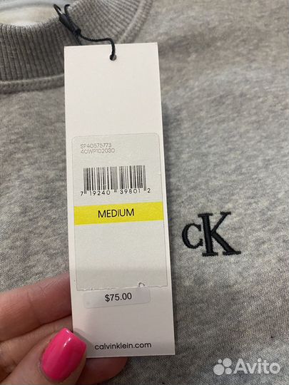 Calvin klein свитшот женский, оригинал