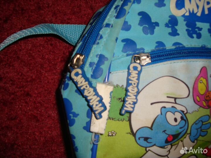 Детский рюкзачок Смурфики