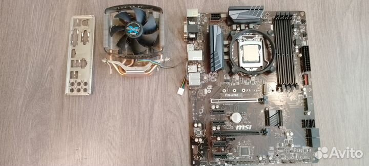 Комплект с тестами I5 8400 + Msi Z390-A Pro +башня