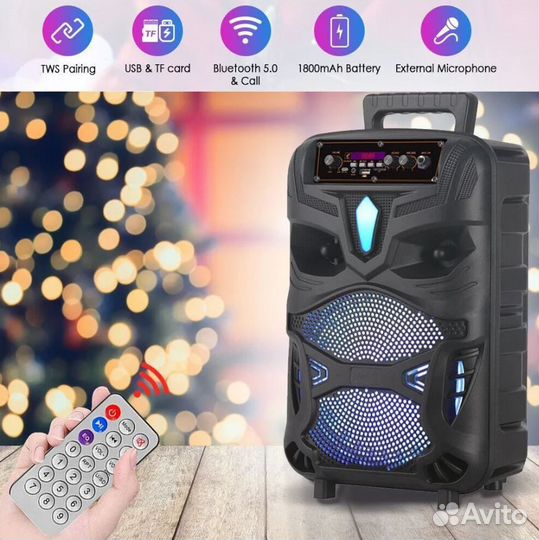 Портативная Bluetooth напольная колонка Speaker ND