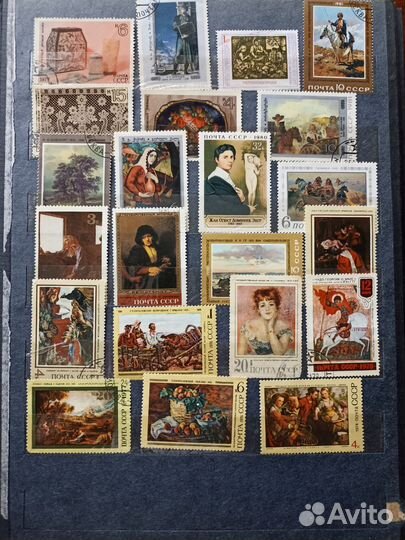 Альбом с почтовыми марками