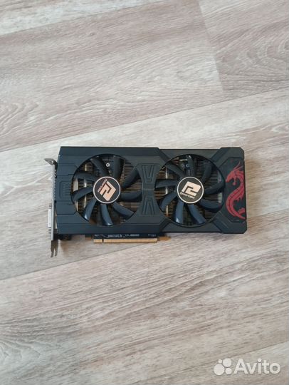 Видеокарта Rx 570 4gb powerColor