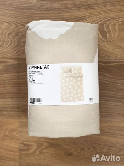 Постельное белье Икеа Klynnetag 200х200