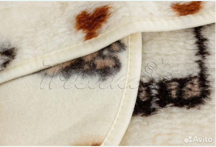 Плед из шерсти мериноса детский