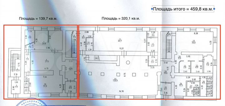 Общепит, 605 м²