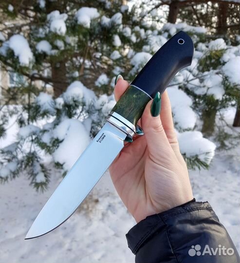 Нож Лис (кованая Х12мф)