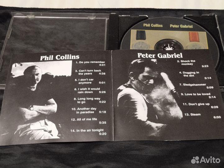 Компакт диск Phil Collins Peter Cabriel