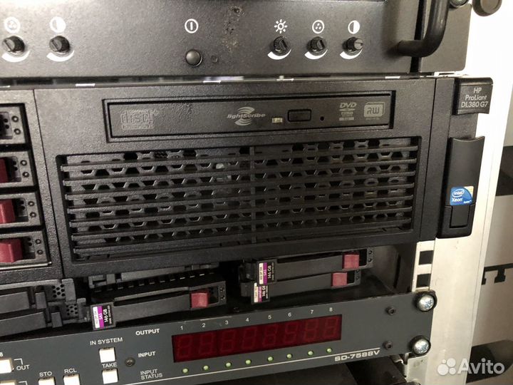 Сервер HP Proliant DL380 G7