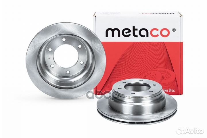 Диск тормозной задний 3060091 metaco