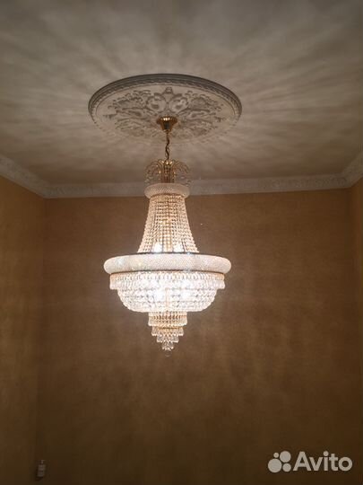 Люстра хрустальная
