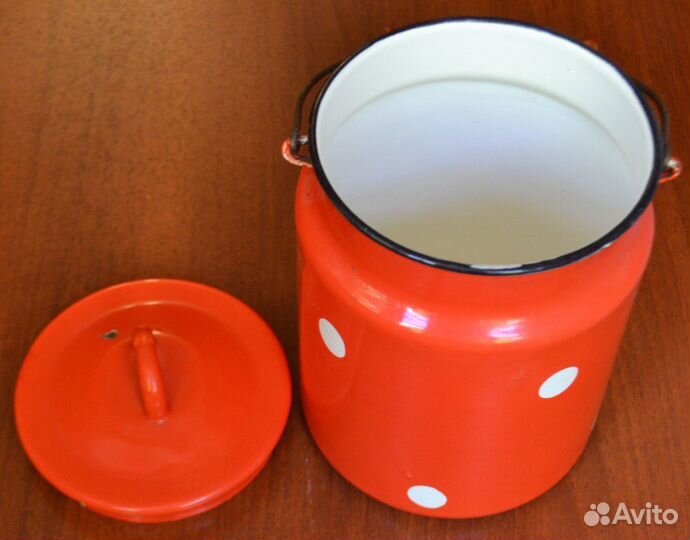 Бидон эмалированный СССР