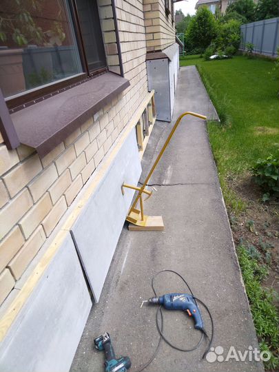 Устройство для монтажа гипсокартона, OSB, асбоцеме