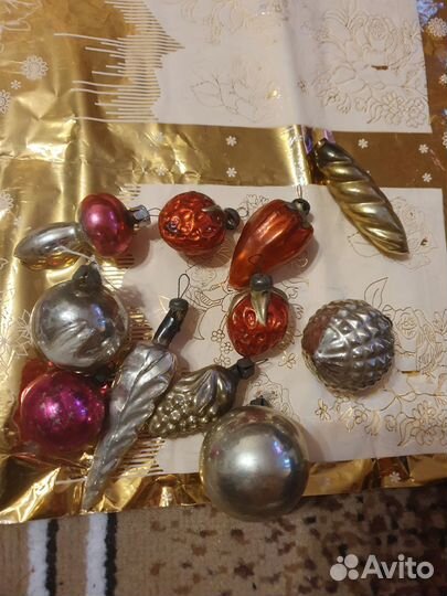 Елочные игрушки СССР