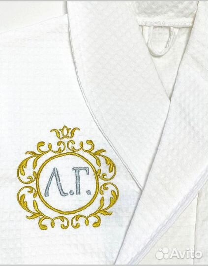 Халат мужской вафельный