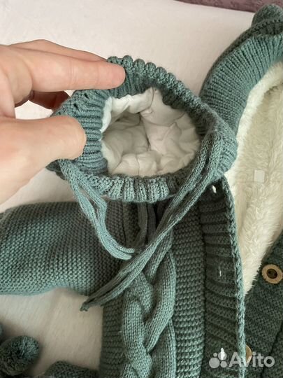 Конверт на выписку вязаный(комлект)