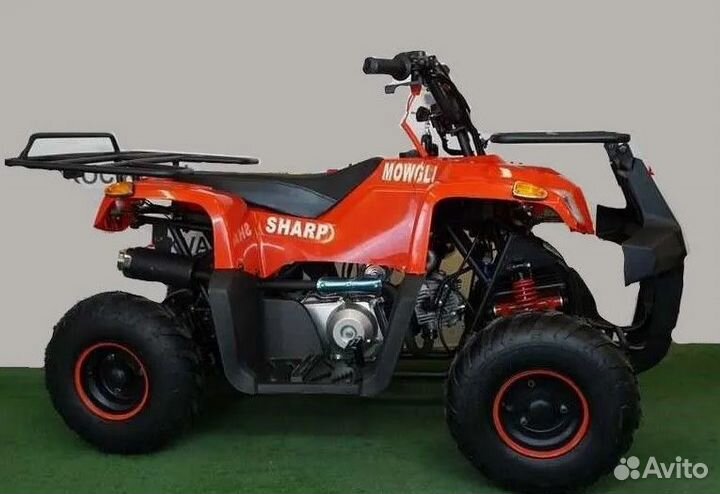 Квадроцикл Mowgli Sharp красный