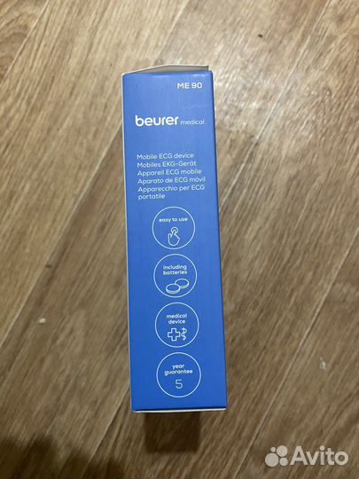 Экг счетчик для сердца Beurer ME90-ECG (Новый)