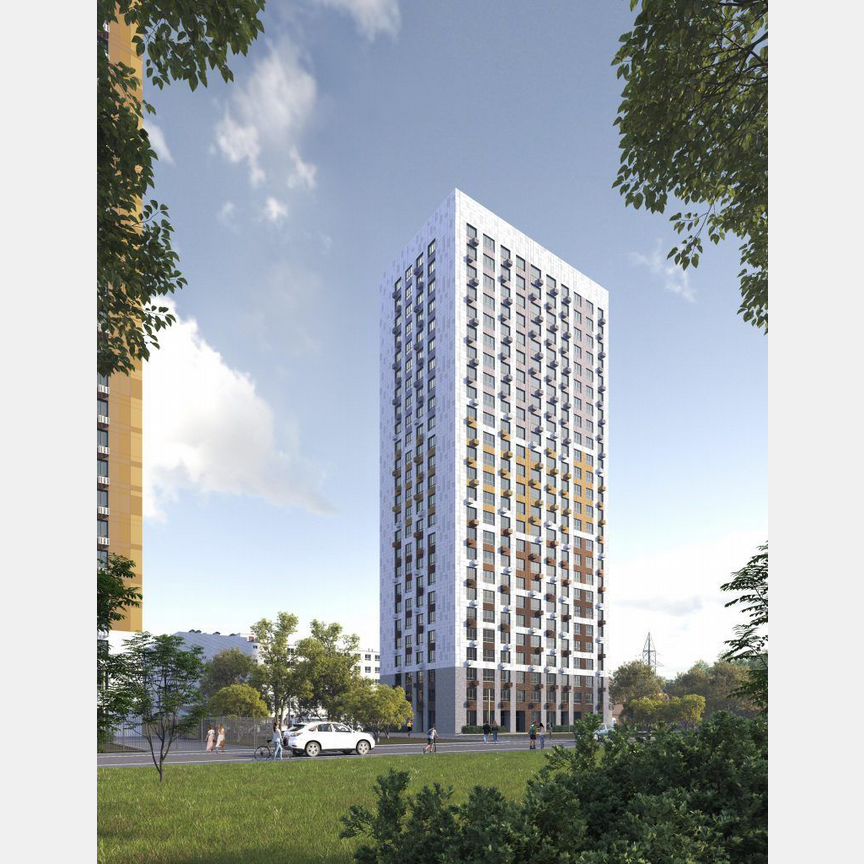 2-к. квартира, 50,2 м², 24/25 эт.