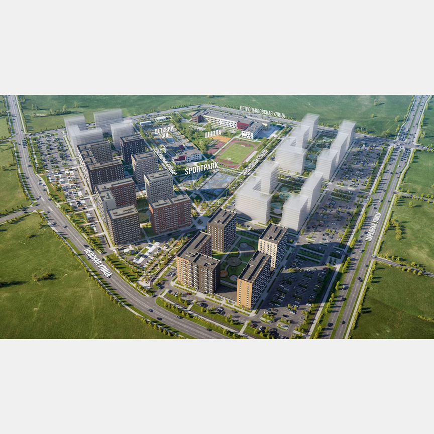 2-к. квартира, 49,7 м², 9/12 эт.