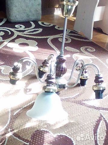 Люстра потолочная 5 рожков