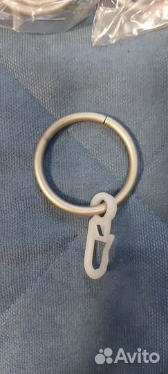 Кольца для штор с крючками