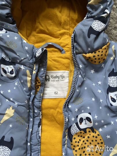 Зимний комбинезон 62 68