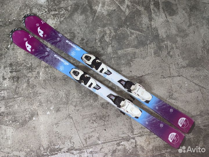 Горные лыжи 120 детские nordica little belle