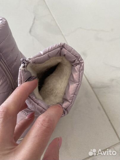 Сапоги зимние для девочки