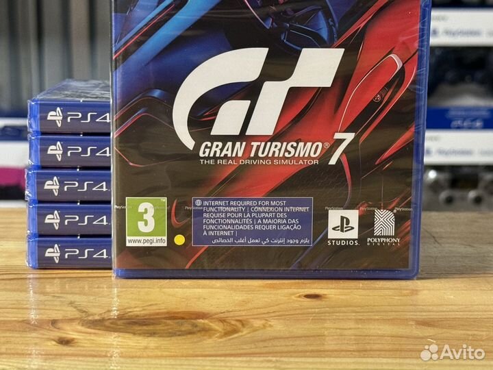 Диск Gran Turismo 7 PS4 (Новый)