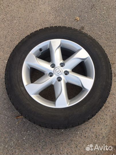 Комплект новых дисков с резиной зимний на Murano