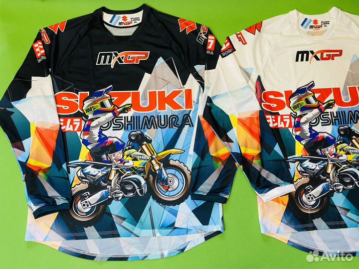 Джерси для мотокросса Suzuki Сузуки
