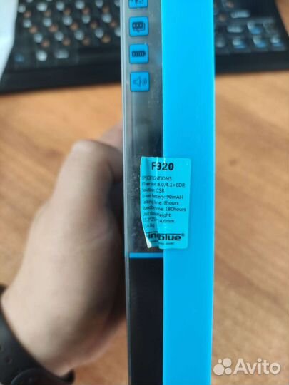 Bluetooth гарнитура fineblue f920