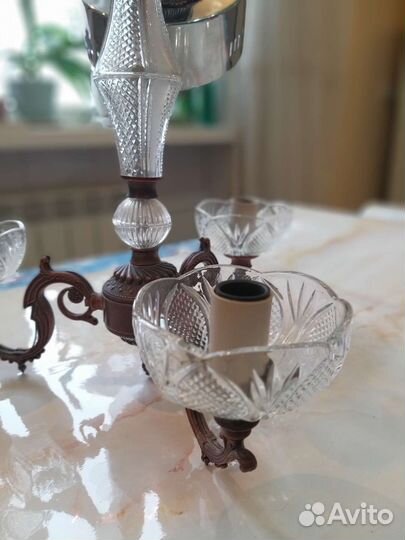 Хрустальная люстра СССР