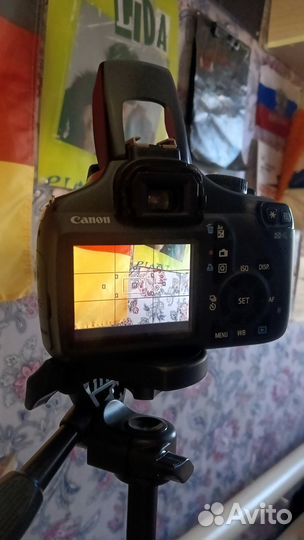 Зеркальный фотоаппарат canon 1100d