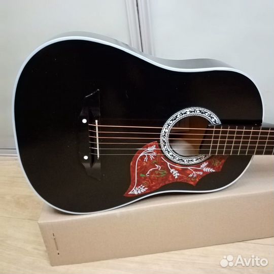 Гитара новая акустическая дворовая гитара с широки