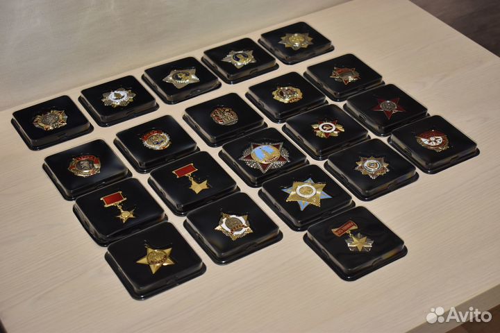 Муляжи орденов СССР (журнальная серия от аиф)