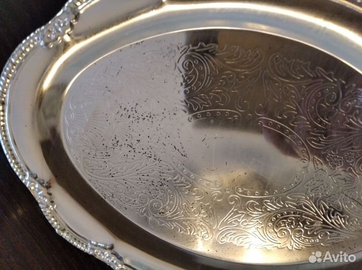 Рюмки на подносе(набор) серебрение