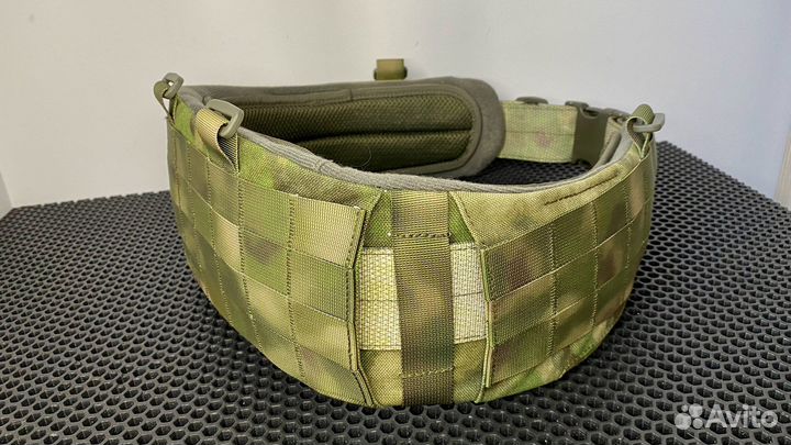 Боевой тактический пояс варбелт с капами