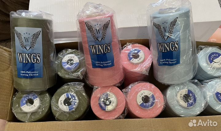 Нитки полиэстер