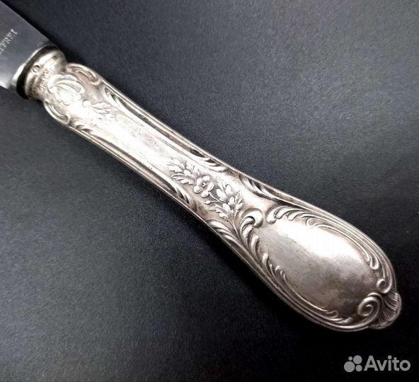 Нож rostfrei серебро старая Германия