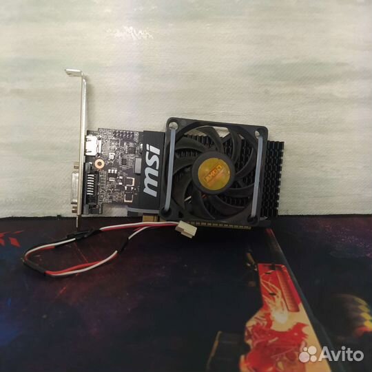 Видеокарта gt710 1g msi