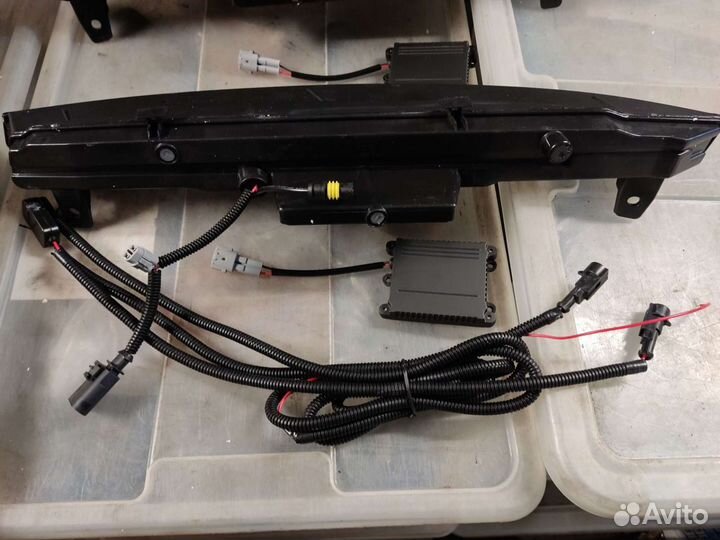 Дхо поворотник переднего бампера Audi Q7 ресталинг